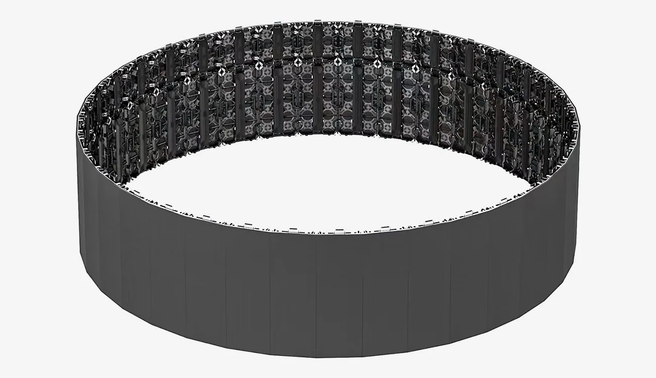 998ed1752798fc26a227178006990dc Gebogene Installation