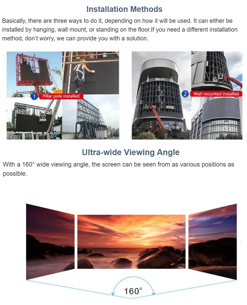 led screen LED Bildschirm