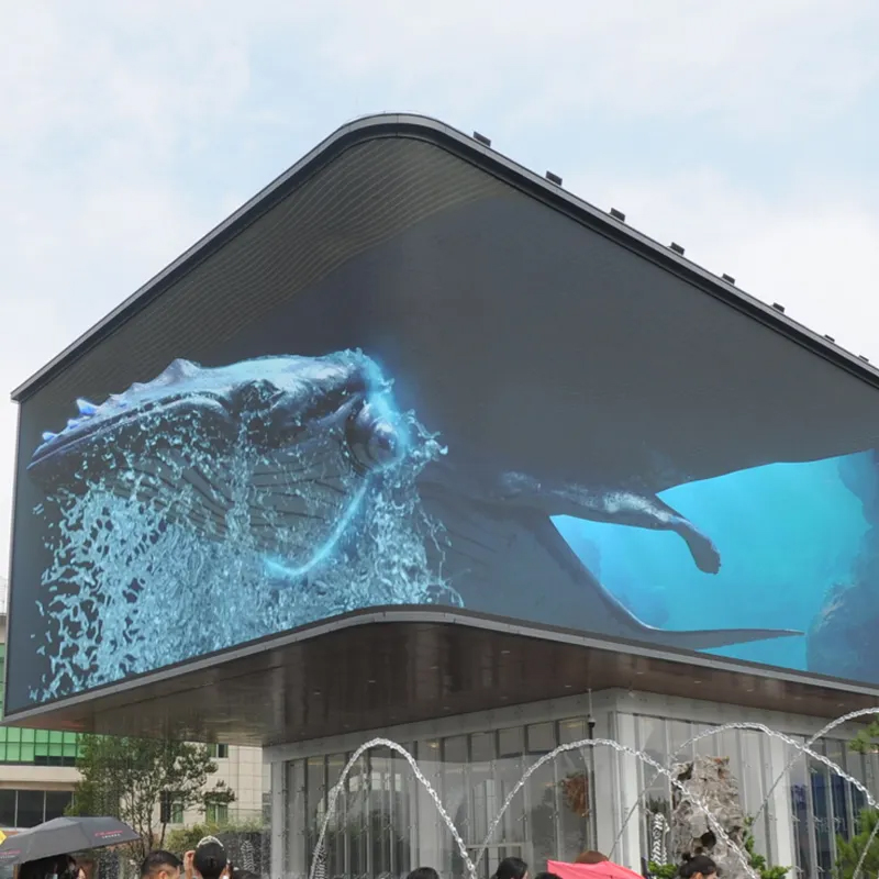 Wasserdichter Werbe-Video-Panel-Basketball-Fußballplatz-LED-Bildschirm für den Außenbereich