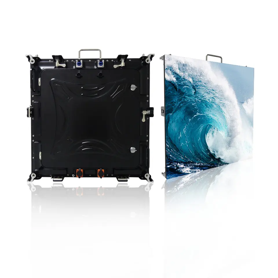 Miet-LED-Anzeige Vollfarb-LED-Videowand-Billboard-Bildschirm aus Aluminiumdruckguss