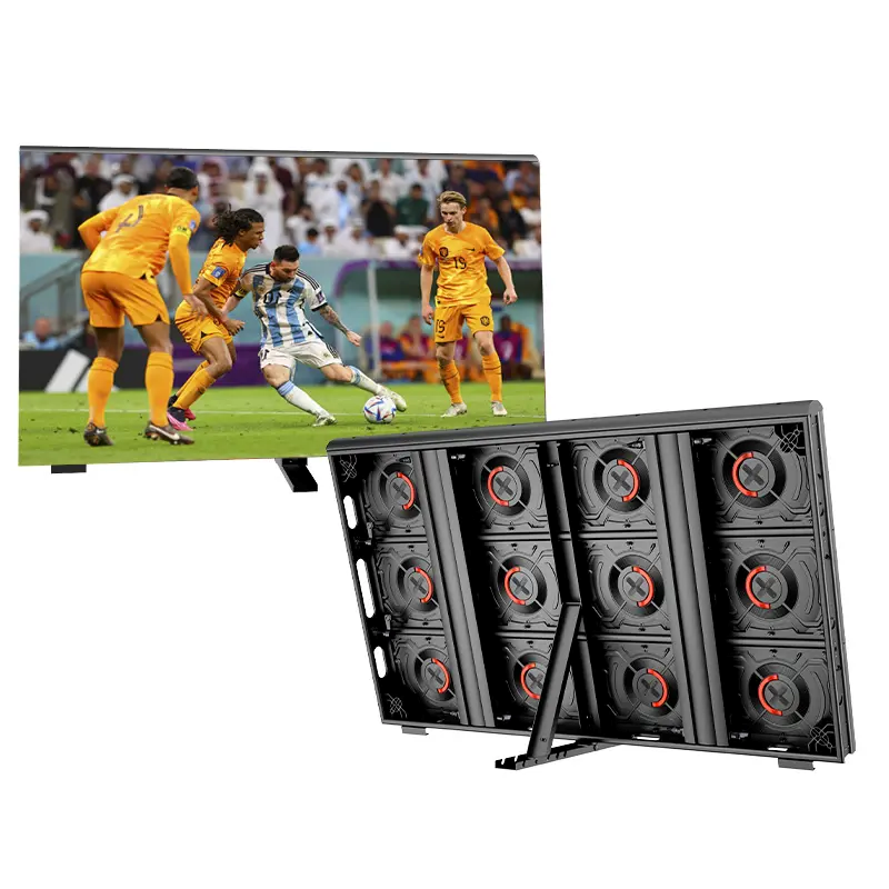 Fußballstadion-Umkreis-Video-LED-Vitrine 960 x 960 mm P5 P6,67 P8 P10 LED-Stadionbildschirm