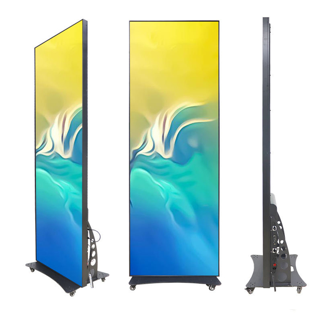 Heißer Verkauf Hochwertige tragbare Indoor-Videoposter-LED-Anzeige
