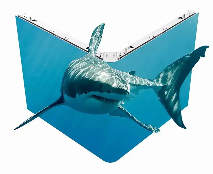 Naked-Eye 3D Giant Player Videowand Vollfarb-LED-Bildschirmanzeige