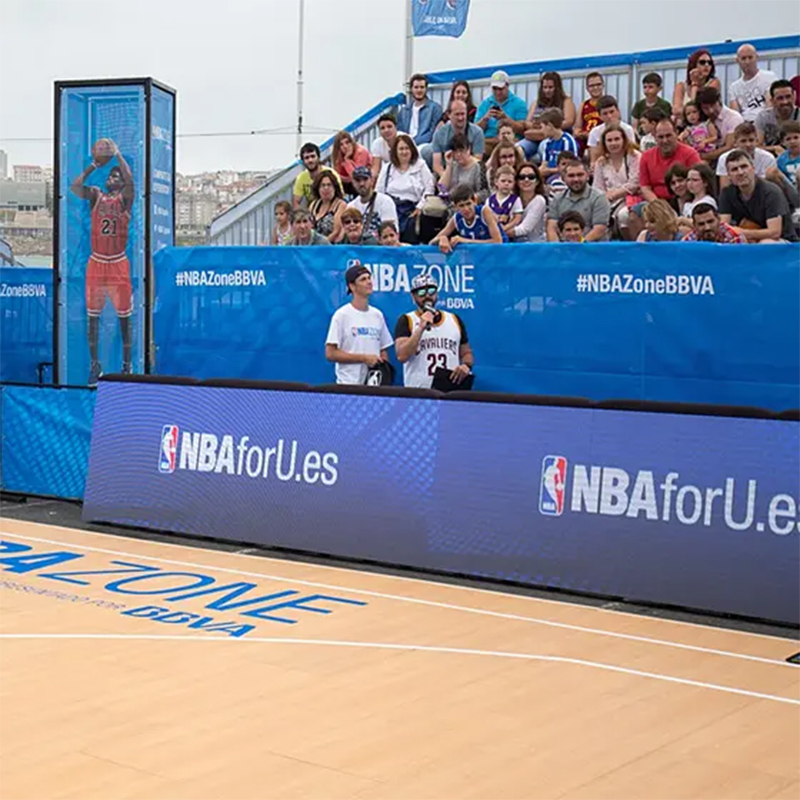 Video-Panel Basketballplatz Perimeter Stadion Fußballplatz LED-Werbetafel-Bildschirm