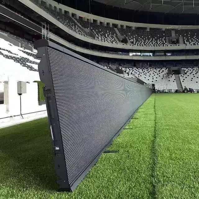 Fußballstadion-Umkreis-Video-LED-Vitrine 960 x 960 mm P5 P6,67 P8 P10 LED-Stadionbildschirm