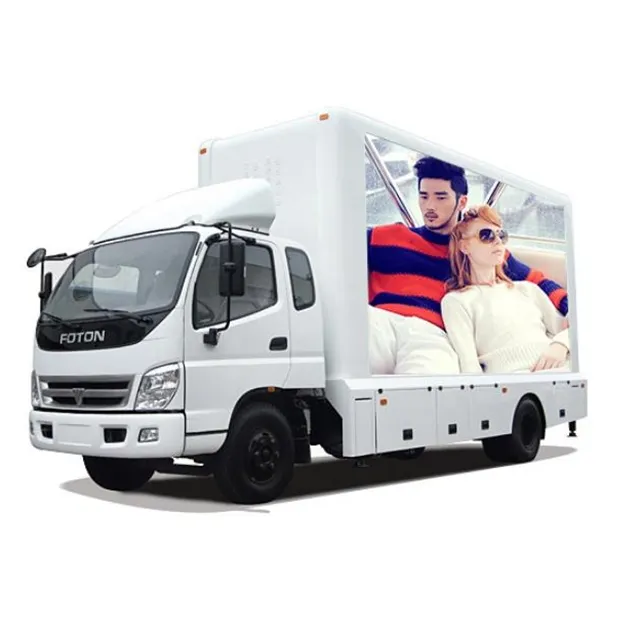Hochheller, vollfarbiger, auf LKW montierter mobiler LED-Bildschirm für LKW