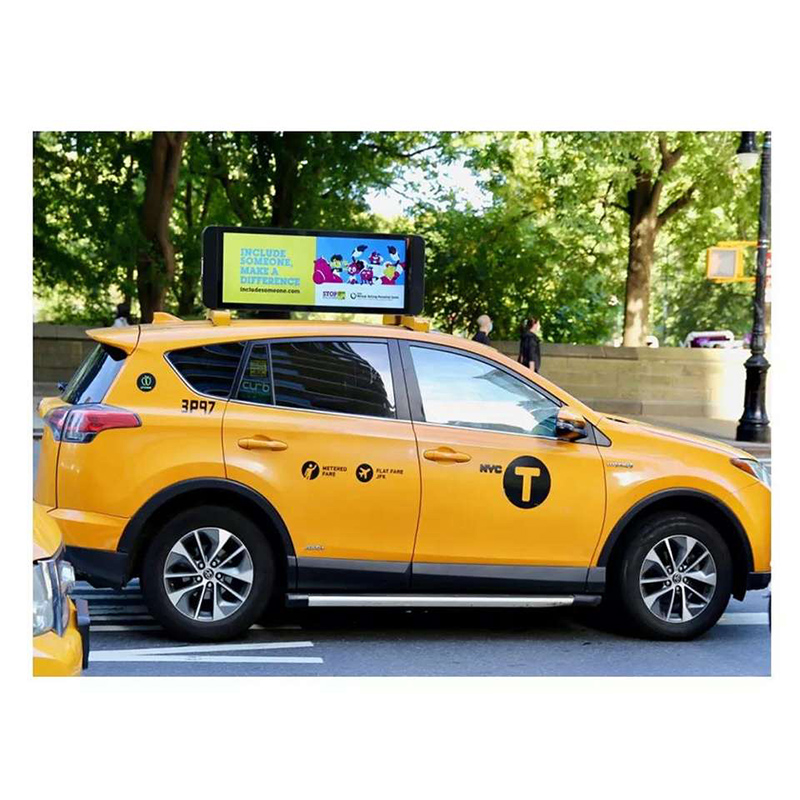 Outdoor HD 3840Hz Taxi Car Top Double Side Panel LED-Bildschirm