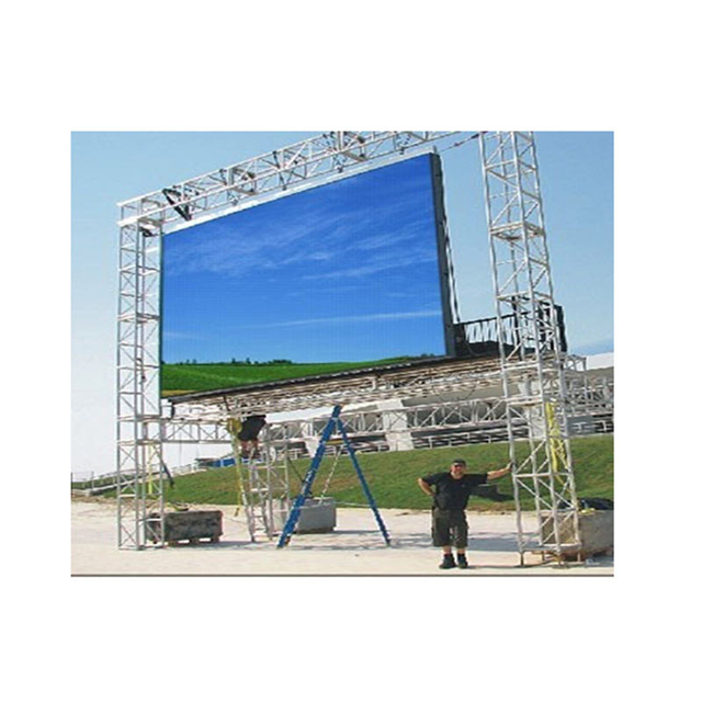 500 x 500 mm riesiger Bühnenhintergrund für den Außenbereich, LED-Videowand, P3.91, nahtloser Spleiß-LED-Verleih-Bildschirm