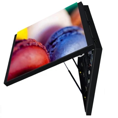 Guter Preis HD Front Maintenance Rental Front Flip LED Display für Werbung