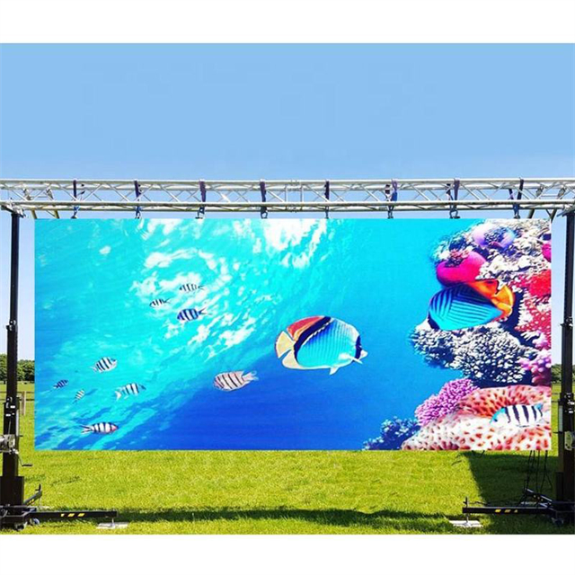 Guter Preis Hochleistungs-LED-Videowand für die Mietbühne P2.976 im Freien