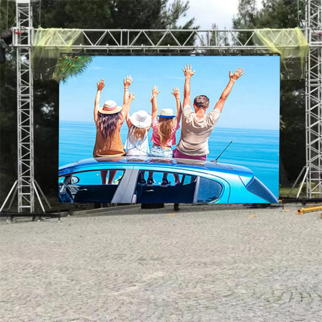 Outdoor DJ Pantalla Hintergrund LED-Panel Preis P3,91 Miete Backstage-Schrank LED-Videowand